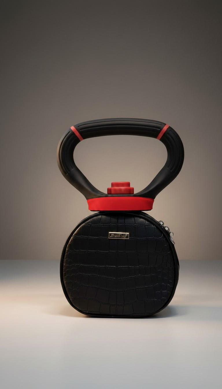 La Kettle bag (seulement sur demande), modèle rouge