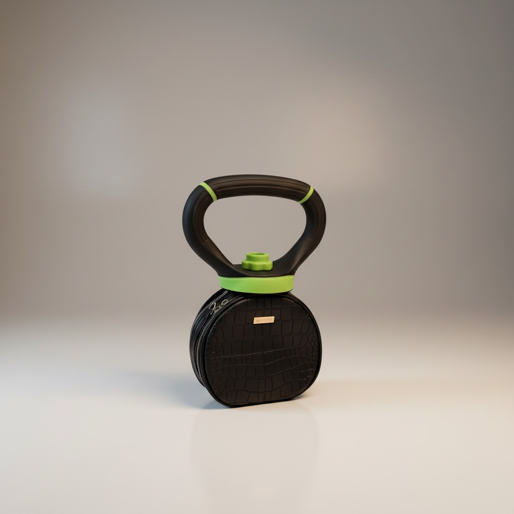 La Kettle bag (seulement sur demande), modèle vert